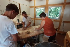 Beim Backen