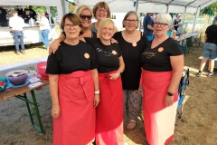 Salatbarfrauen