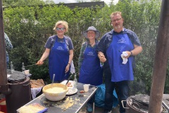 Bernadette, Delia und Rudi